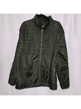 Men's Wind River Green Puffer Jacket XL